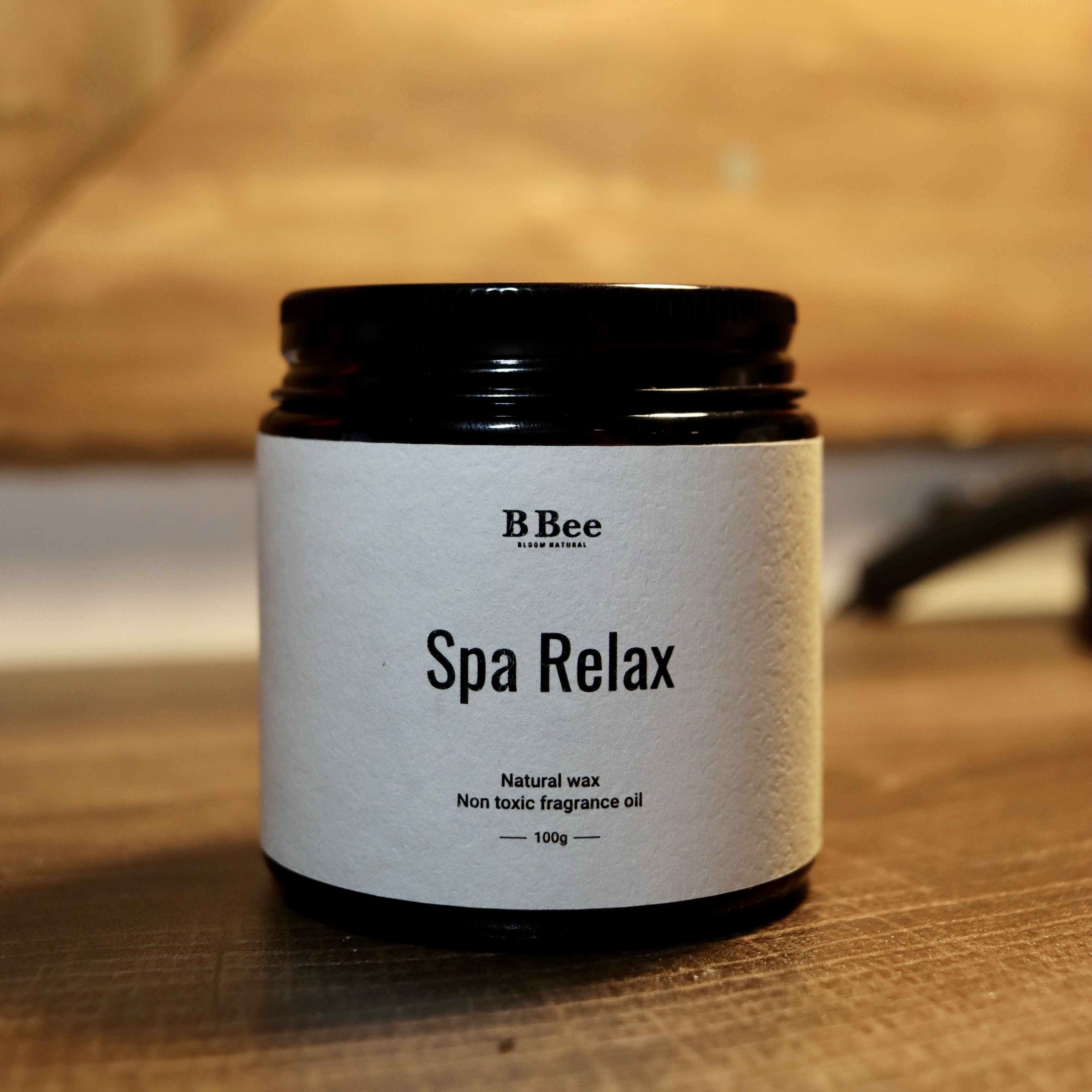 Spa Relax - Nến Thơm Lành Tính Từ Sáp Tự Nhiên Thư Giãn Giảm Căng Thẳng B Bee Candle