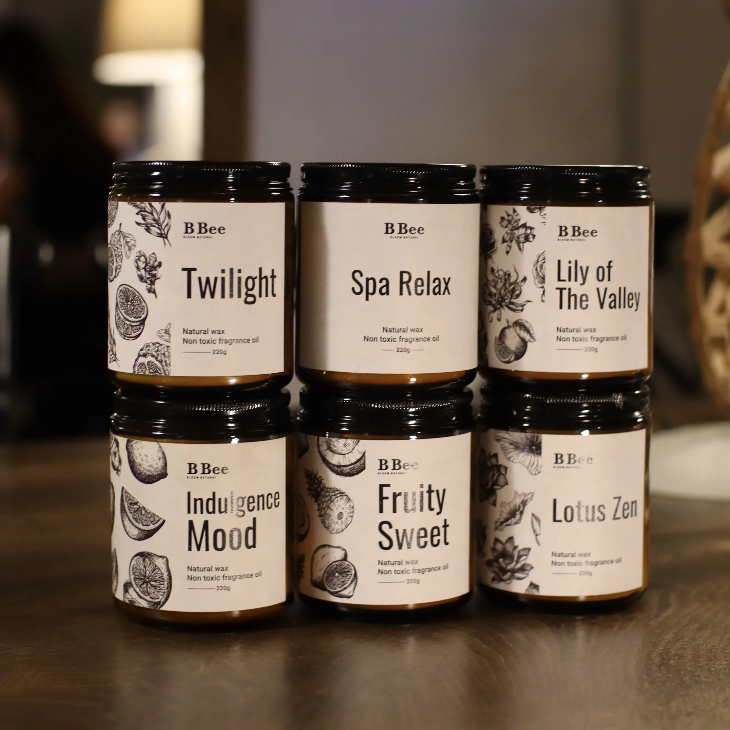 Twilight - Nến Thơm Lành Tính Từ Sáp Tự Nhiên Hương Thanh Mát, Quyến Rũ B Bee Candle