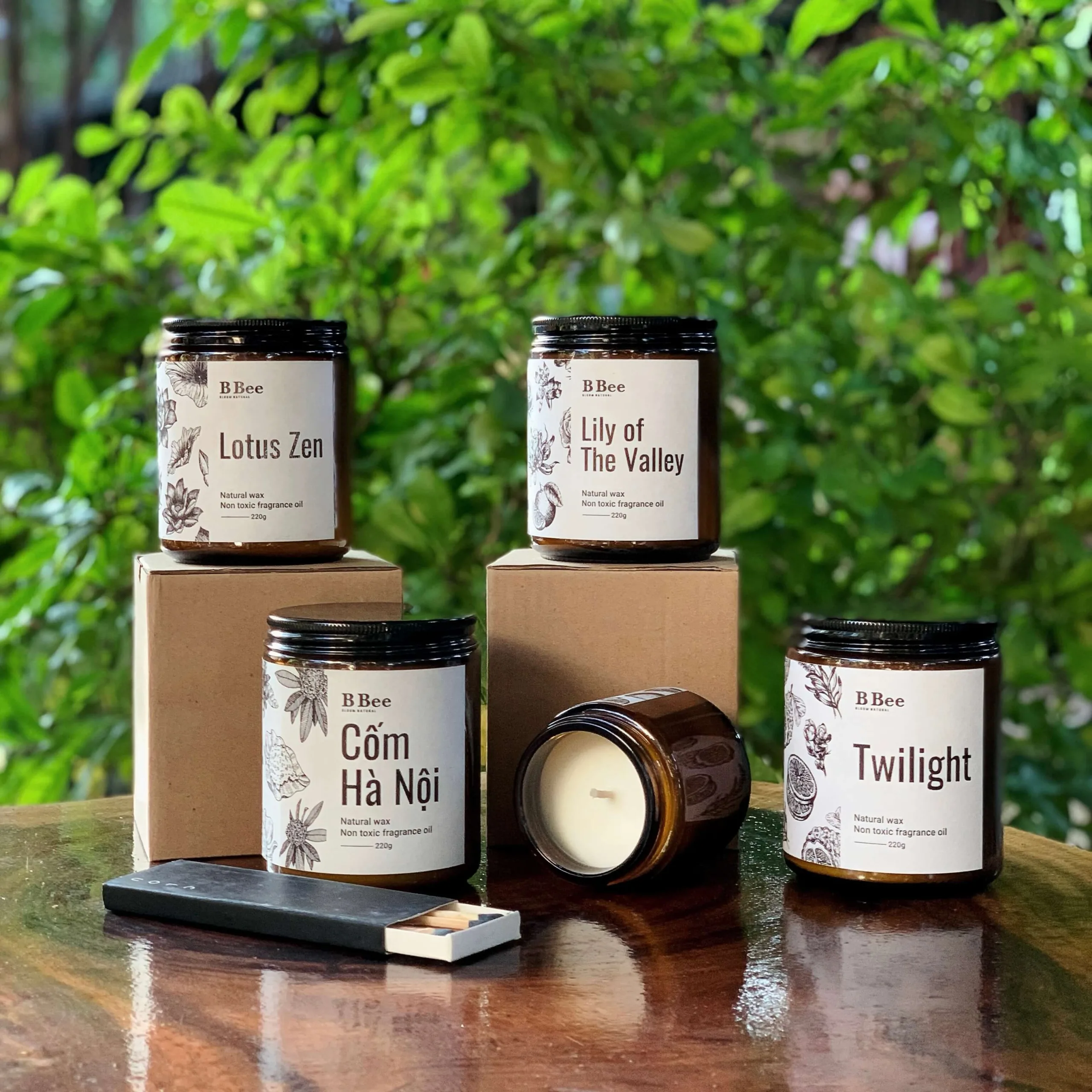 nến thơm B Bee Candle hình nền 2